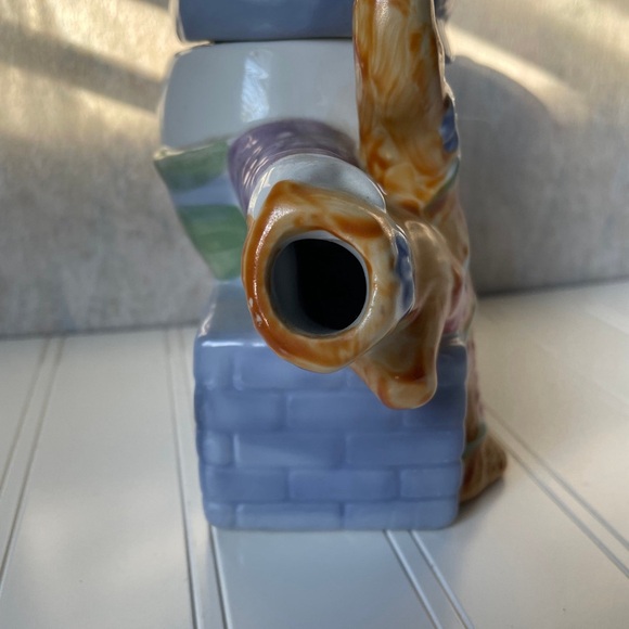 Vintage Feitx Humpty Dumpty Handpainted Ceramic Teapot, Circa 1970’s RARE FIND - Picture 4 of 7